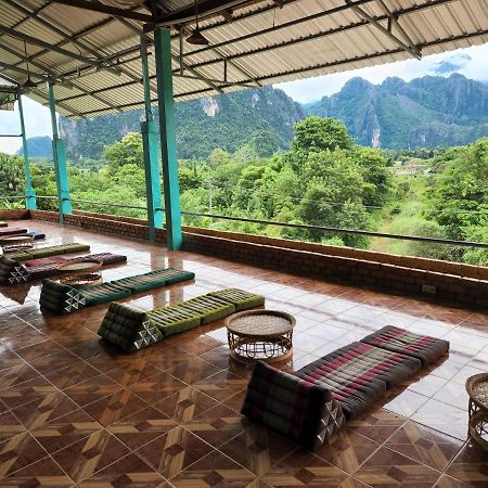 Blue Guesthouse Ванг-Виенг Экстерьер фото