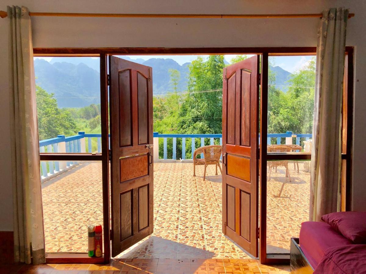 Blue Guesthouse Ванг-Виенг Экстерьер фото