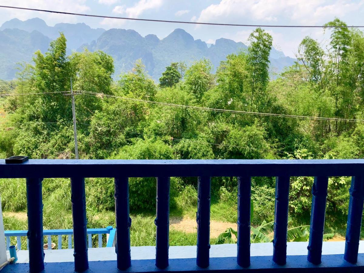 Blue Guesthouse Ванг-Виенг Экстерьер фото