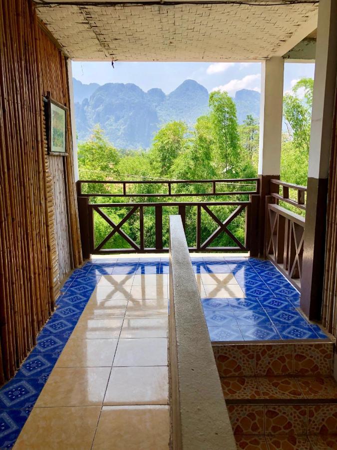 Blue Guesthouse Ванг-Виенг Экстерьер фото