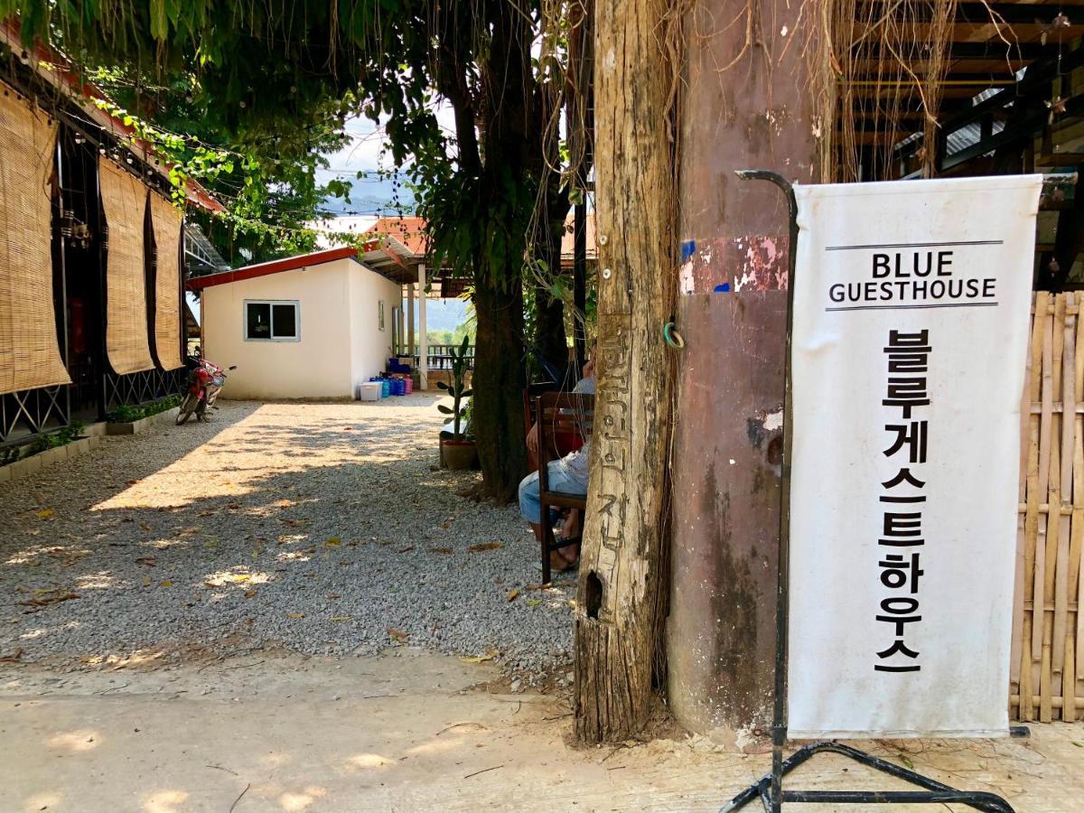 Blue Guesthouse Ванг-Виенг Экстерьер фото