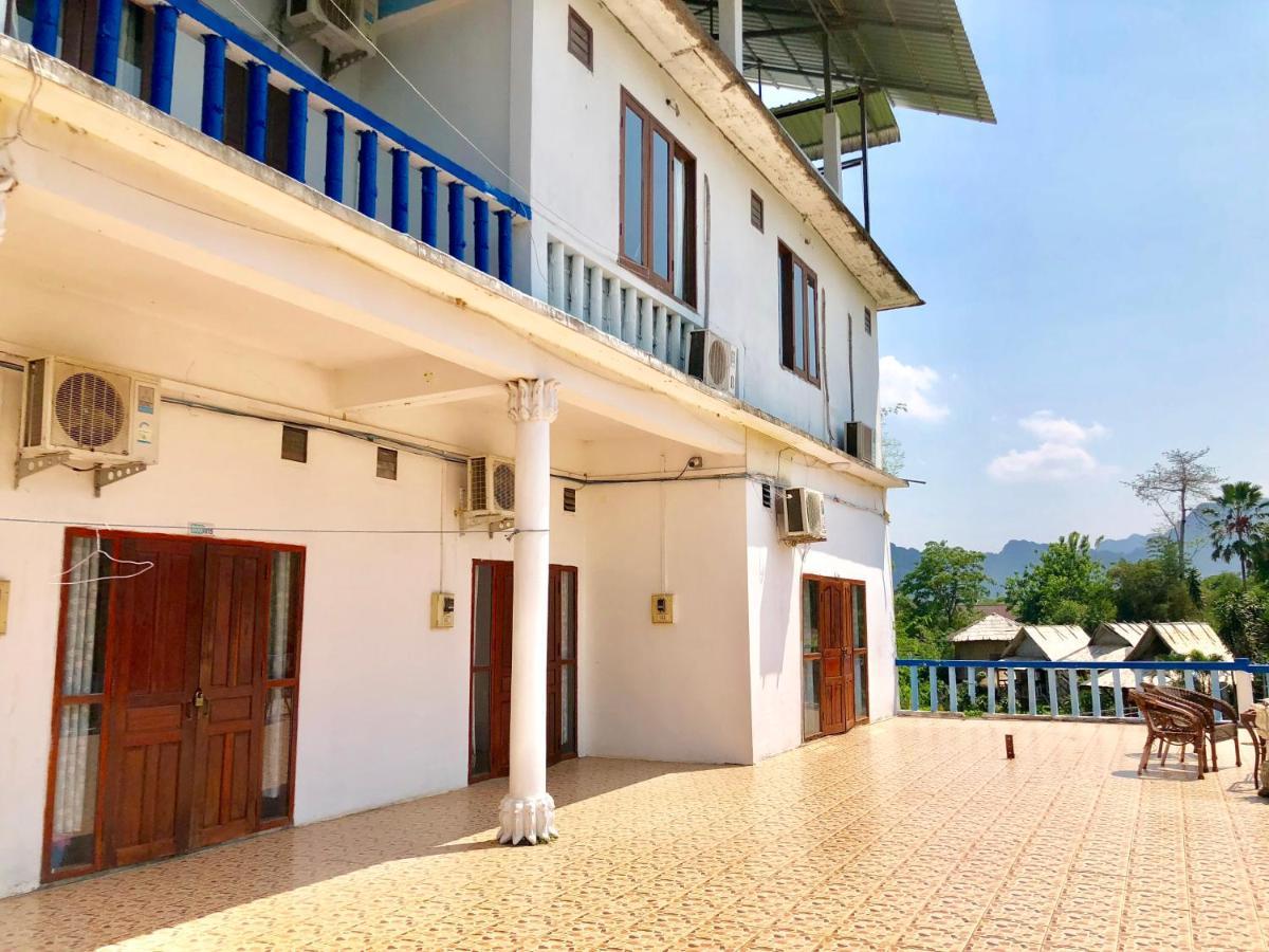 Blue Guesthouse Ванг-Виенг Экстерьер фото